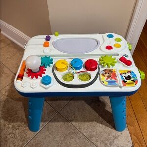 Baby Einstein Be Curious Colorful Kids Baby Standing Learning Activity Table